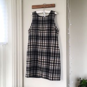 Plaid Wool Dress